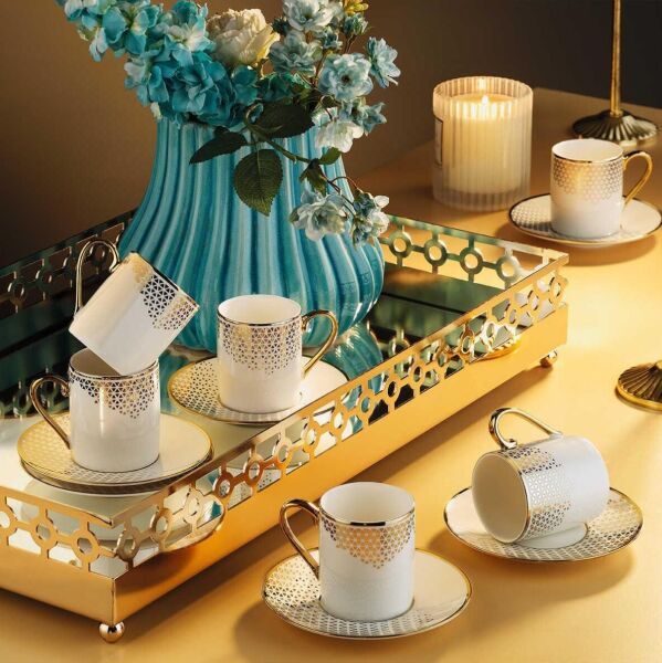 Aryıldız Rozy Fincan Takımı 12 Parça