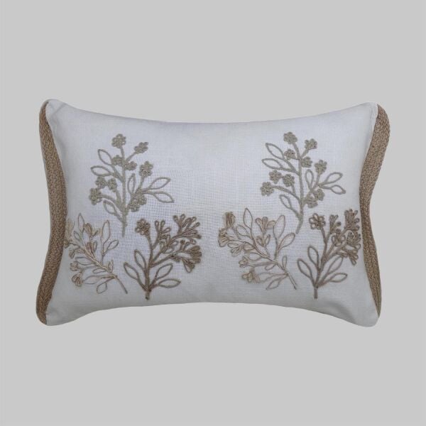 Sarev Juderia Kırlent 30x45cm-Ekru