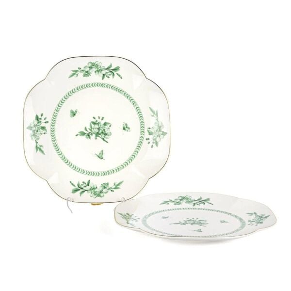 Mikasa Moor Leaf Elegance 2li Servis Tabağı 25cm