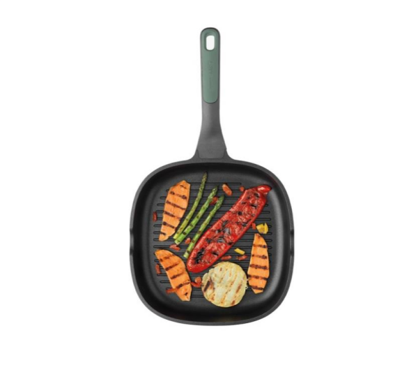 Berghoff 8500973 Leo 26 Cm Döküm Izgara Tava Yeşil