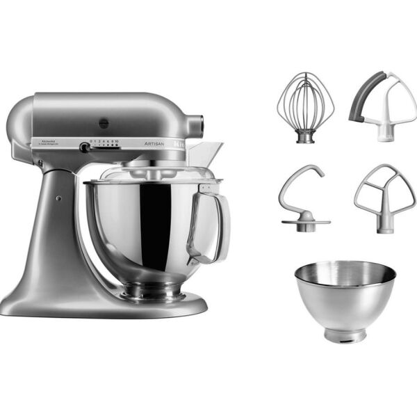 Kitchenaid Artisan 4,8 L Stand Mikser 5KSM175PSECU Contour Silver