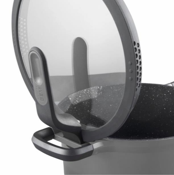 Berghoff Gem 8501026 Stay Cool Tencere Gri 28 Cm