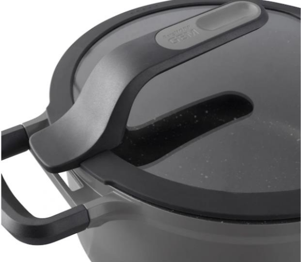 Berghoff Gem 8501026 Stay Cool Tencere Gri 28 Cm