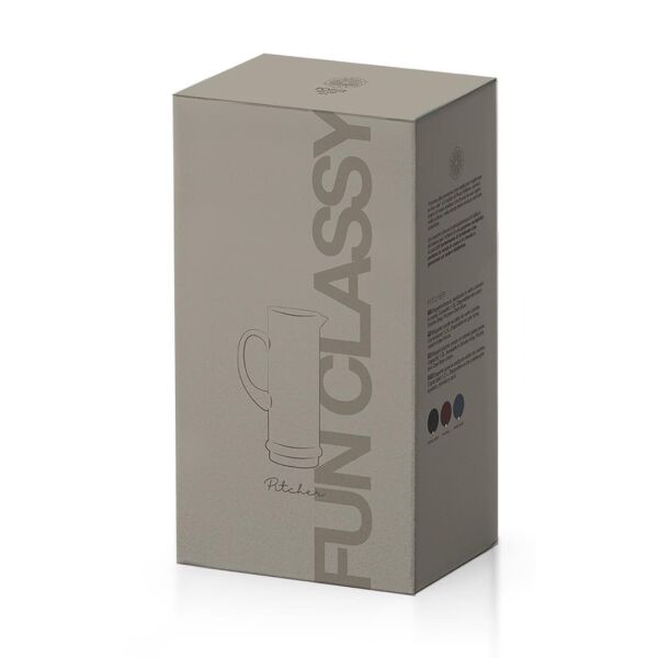 Pozzi Milano Fun Classy  Cam Sürahi 1,3L - Duman Grisi