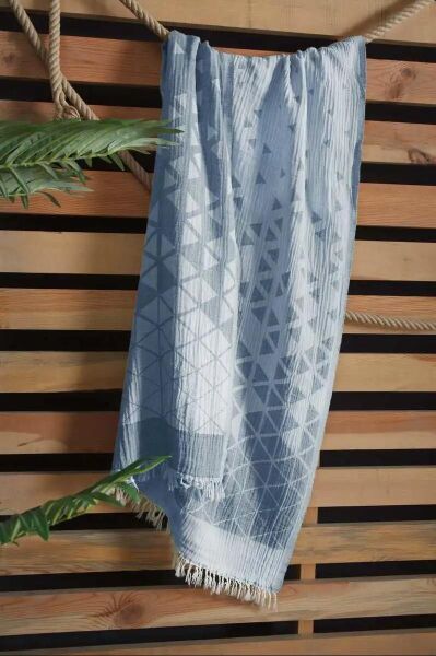 Sarev Raisa Plaj Havlu Mavi