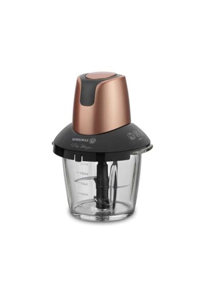 Korkmaz A460-05 Pro Magic Rose Gold 900 W 4 Bıçaklı Cam Doğrayıcı