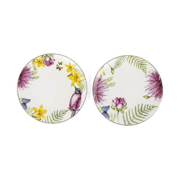 Mikasa Moor Spring 2li Asorti 4'lü pasta tabağı