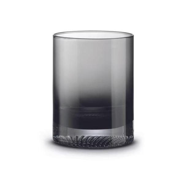 Pozzi Milano Fun Classy  6'lı Cam Su Bardağı Seti 350 ml - Duman Gri