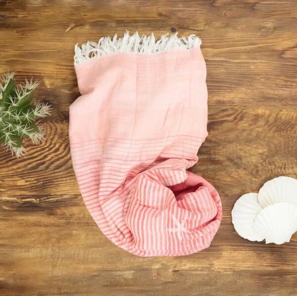 Sarev Destiny Plaj Havlusu Pembe 90X160