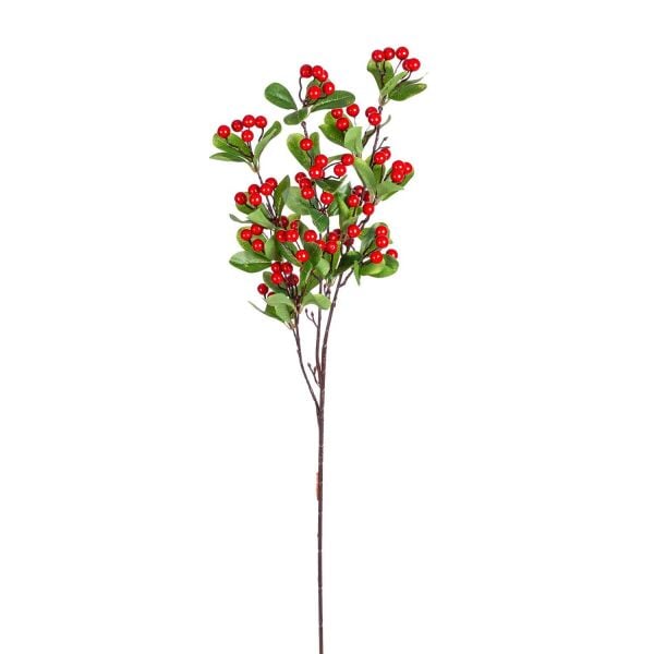 Yılbaşı Çiçek Berry Pike Kokina Kırmızı 100 cm