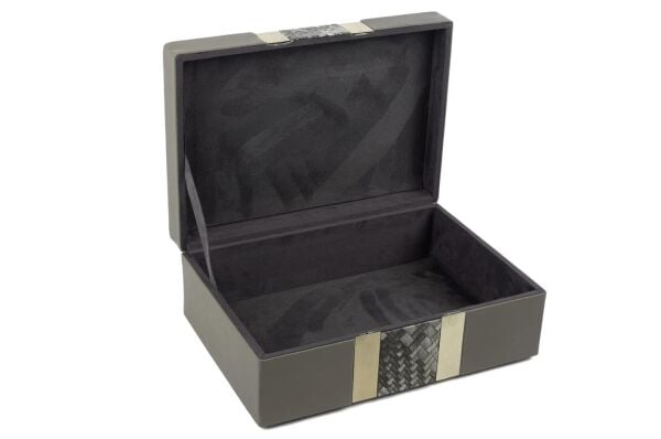 Mikasa Moor Gri Knit Kutu 21x30x11 cm