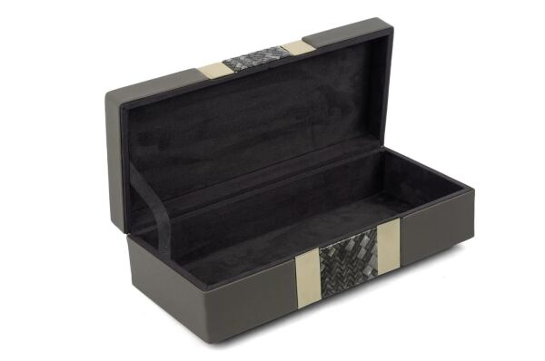 Mikasa Moor Gri Knit Kutu 14x30x8 cm