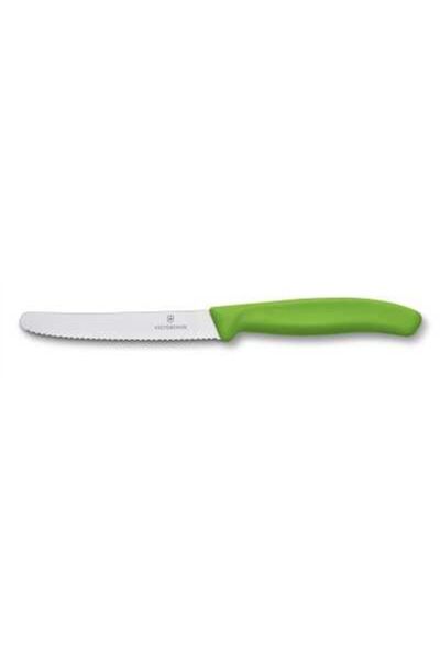 Victorinox 6.7836.L114 Swiss Classic 11 cm Domates & Sosis Bıçak Yeşil