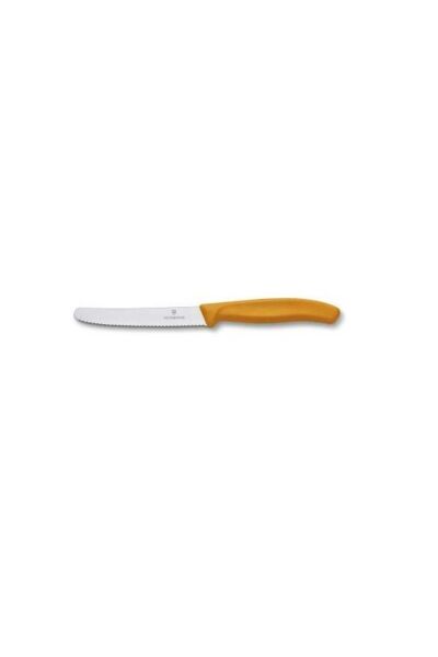 Victorinox Swiss Classic 11 cm Domates ve Sosis Bıçak Turuncu