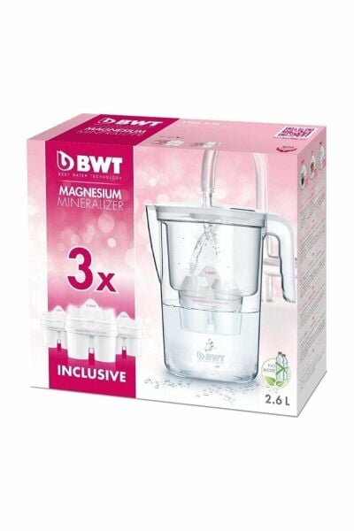 Bwt 815485-A 2.6 Lt. Sürahi Beyaz 3 Filtreli