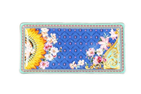 Lucky Art Camellia Bone Servis Tabağı 27 cm