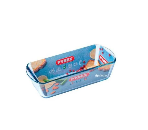 Pyrex 836B000/7144 Ekmek Kalıbı 31 x 12 x 8 cm 1,8 L