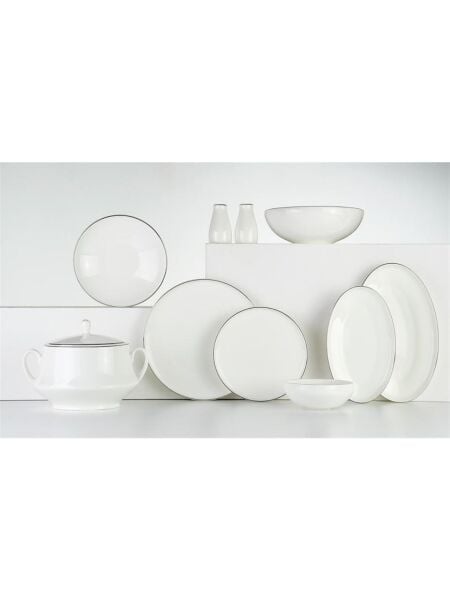 Leggno Chester Silver Che1001set24s 24 Parça Yemek Takımı