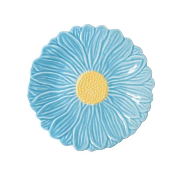 Easy Life Porselen Pasta Tabağı 21 cm - Mavi