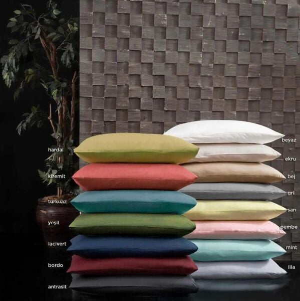 Sarev Fitted Çarşaf Ranforce Ekru Tek Kişilik