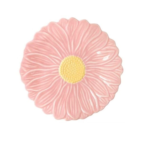 Easy Life Porselen Pasta Tabağı 21 cm - Pembe