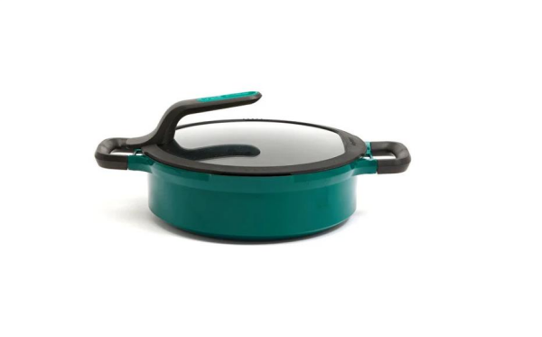 Berghoff Gem 8500949 Stay Cool Pilav Tenceresi Yeşil 28 Cm