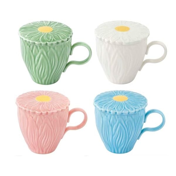 Easy Life Porselen Kupa Kapaklı 350 ml