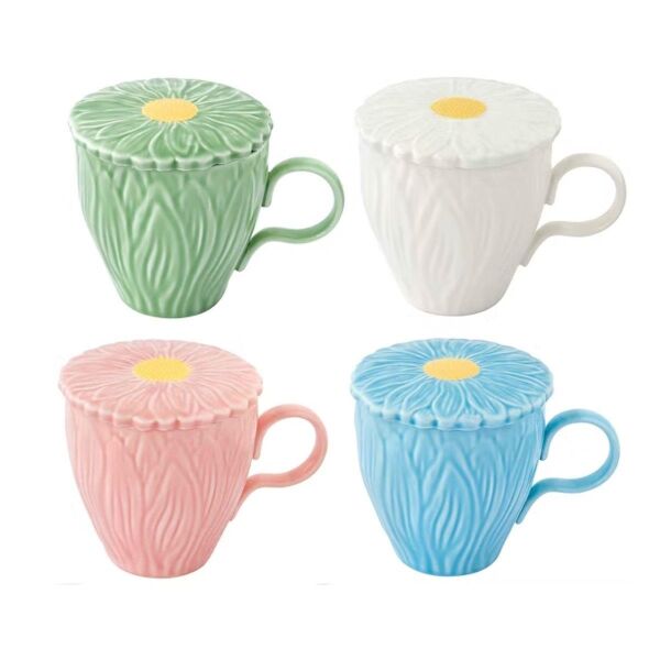 Easy Life Porselen Kupa Kapaklı 350 ml