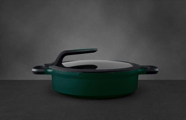 Berghoff Gem 8500950 GEM  26 Cm Döküm Sığ Tencere Yeşil