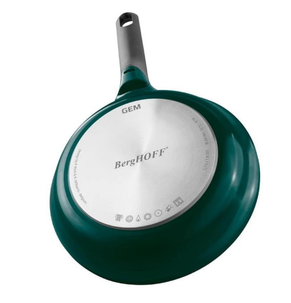 Berghoff Gem 8500952 Çıkarılabilir Saplı Stay Cool Tava Yeşil 28 Cm