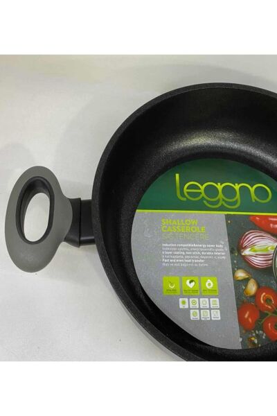 Leggno Clr2828st24gy Colorgy Titanium Sığ Tencere Gri 24 Cm