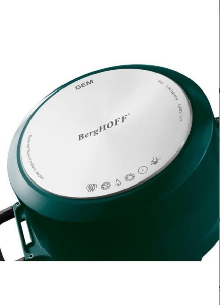 Berghoff Gem 8501023 Stay Cool Tencere Yeşil 28 Cm