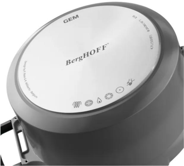 Berghoff Gem Stay Cool Tencere Gri 24 Cm