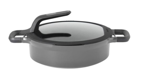 Berghoff Gem Stay Cool Pilav Tenceresi Gri 28 Cm