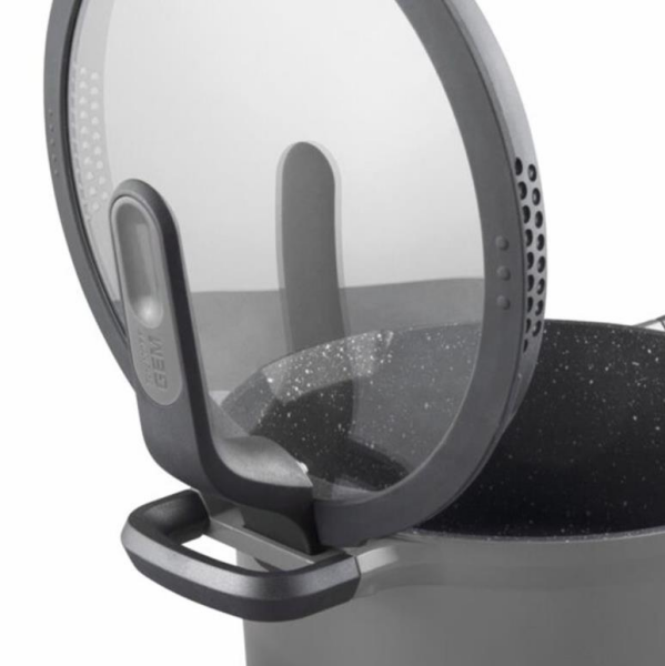 Berghoff Gem Stay Cool Pilav Tenceresi Gri 28 Cm