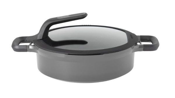 Berghoff Gem Gem Grey 26 cm Döküm Sığ Tencere