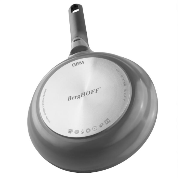Berghoff Gem 8501030 Çıkarılabilir Saplı Stay Cool Tava Gri 28 Cm
