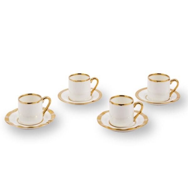 Pols Potten Espresso Cups Golden Finds set 4