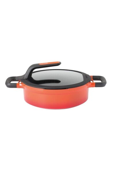 Berghoff Gem 8501037 Stay Cool Soft Orange Pilav Tenceresi 24 Cm
