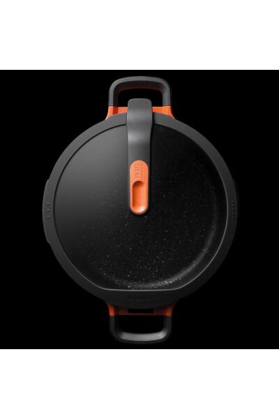 Berghoff Gem 8501037 Stay Cool Soft Orange Pilav Tenceresi 24 Cm