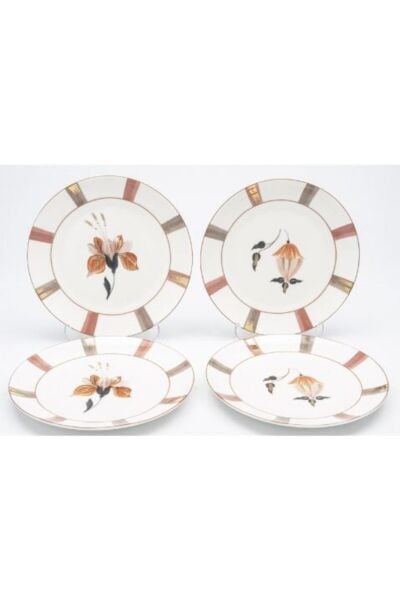 Mikasa Moor Rusty Pink 4'lü Pasta Tabağı 20 cm