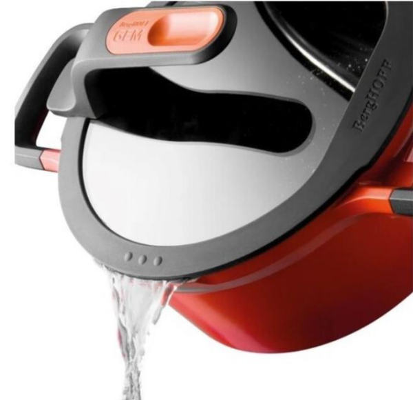 Berghoff Gem 8501039 Stay Cool Soft Orange Pilav Tenceresi 26 Cm