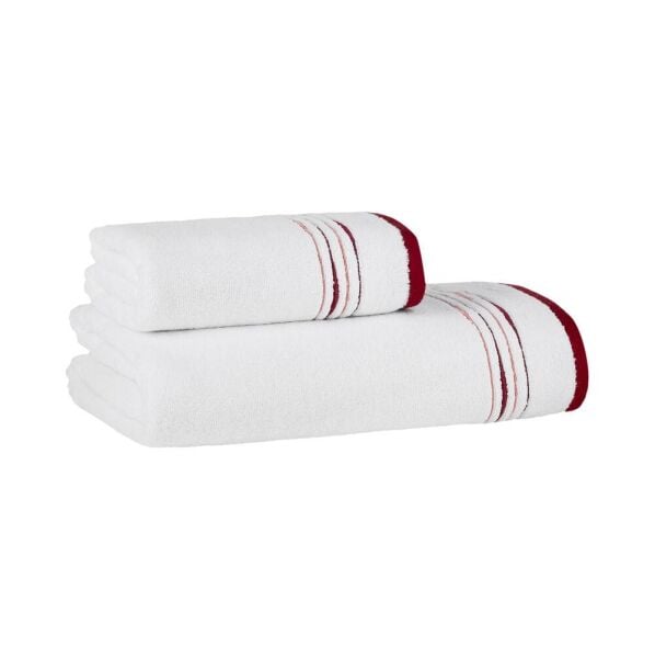 Sarev Nico 50x90 cm Havlu Bordo