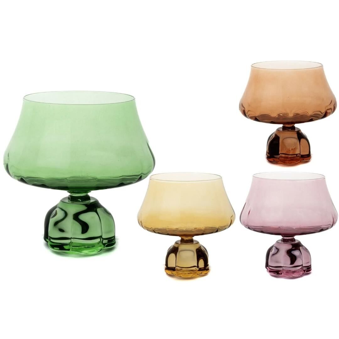 Mikasa Moor Rolly Ayaklı Renkli 4lü Kup