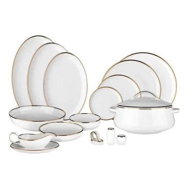 Koleksiyon Hanedan Yemek Takımı 101 Parça Shiny Alto Go