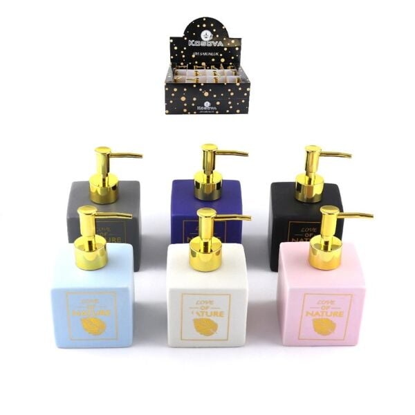 Kosova Bny-708 Seramik Sıvı Sabunluk Yaldızlı 12