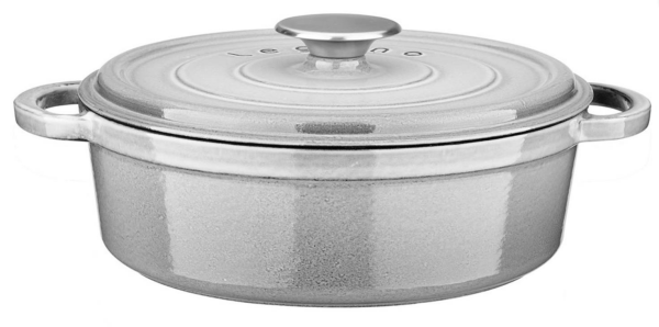 Leggno FLM4881ST24GR Sığ Gri Tencere 24 Cm