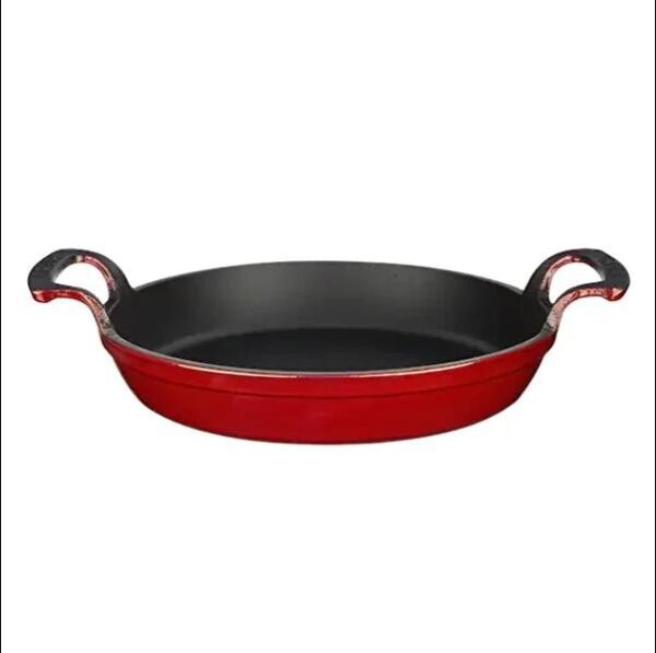 Lava Yuvarlak Kulplu Tava Kırmızı Çap 16 Cm