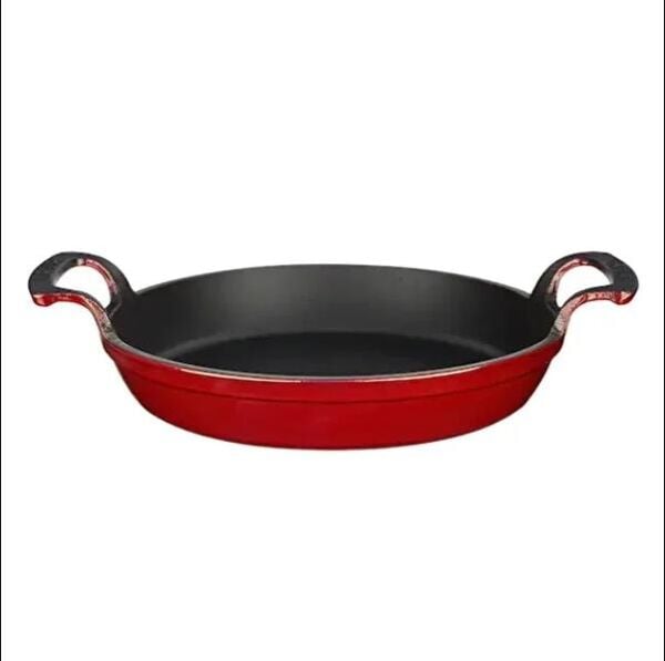 Lava Yuvarlak Kulplu Tava Kırmızı Çap 16 Cm