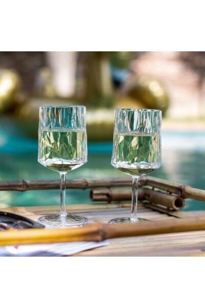 Koziol Superglass 200 Ml Şeffaf Kadeh 2li Set